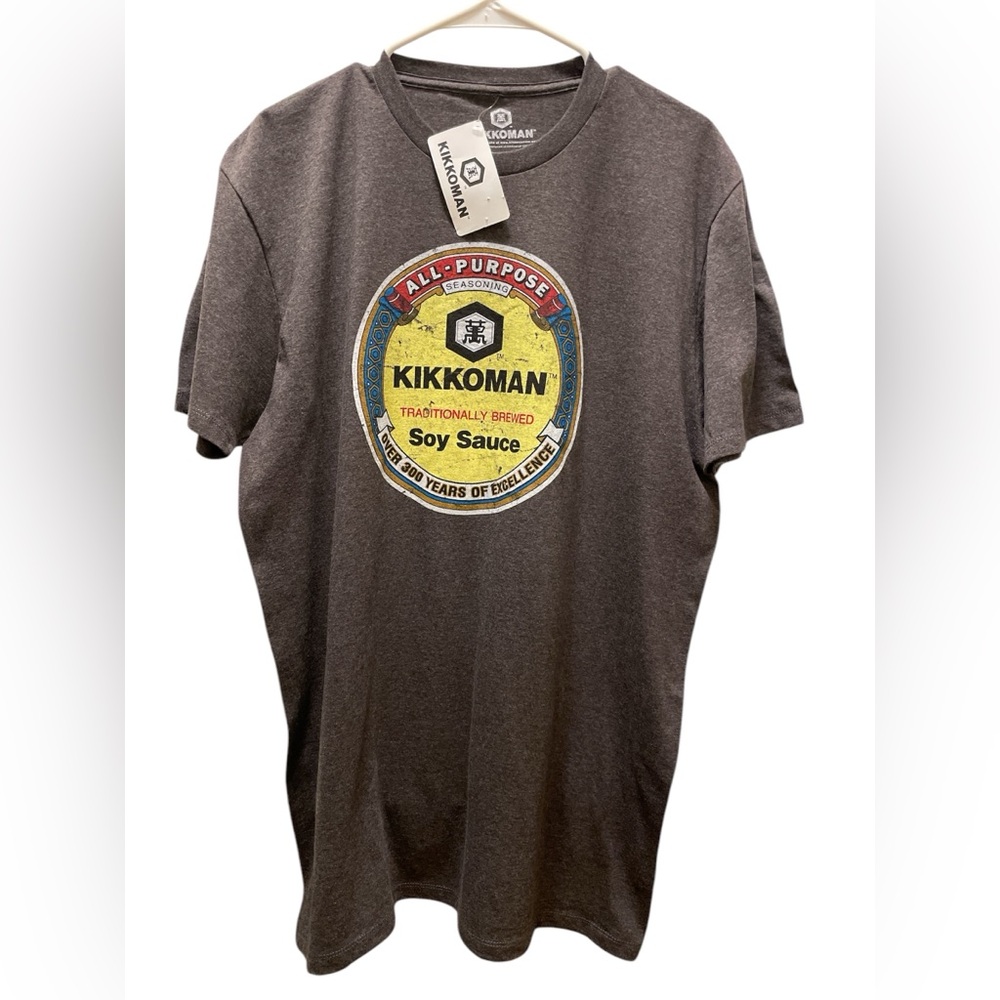 NWT Kikkoman Soy Sauce Mens T Shirt size XL